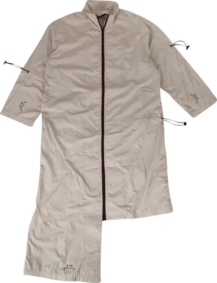 A-Cold-Wall* Asymmetric Drawstring Jacket 'Light Grey'