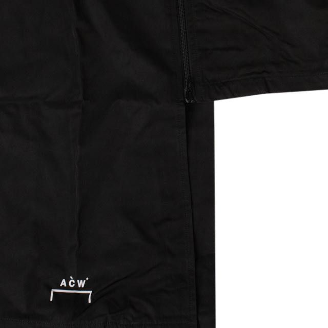 A Cold Wall Asymmetric Drawstring Jacket Black