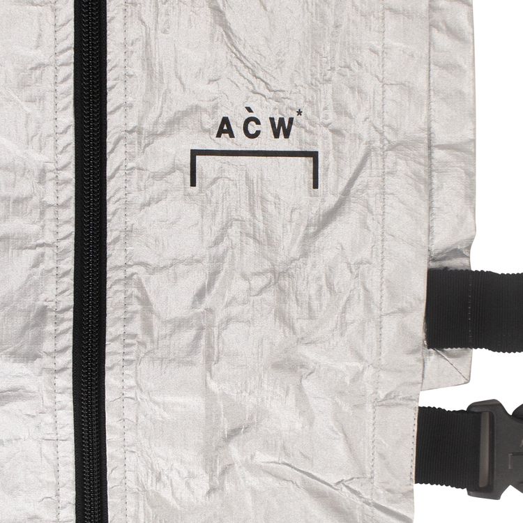 A Cold Wall High Neck Harness Gilet Silver