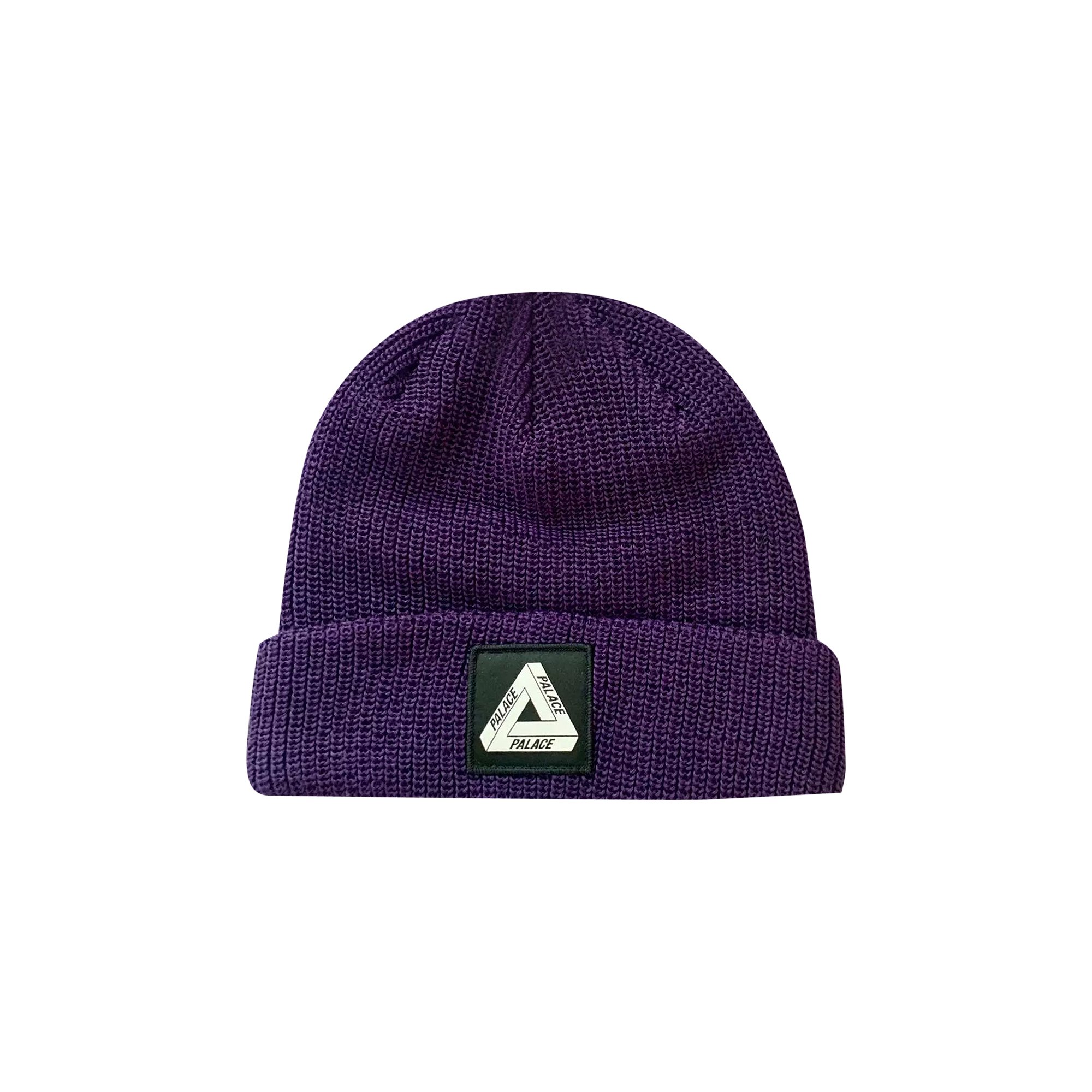 Palace Tri-Ferg Patch Beanie 'Purple'