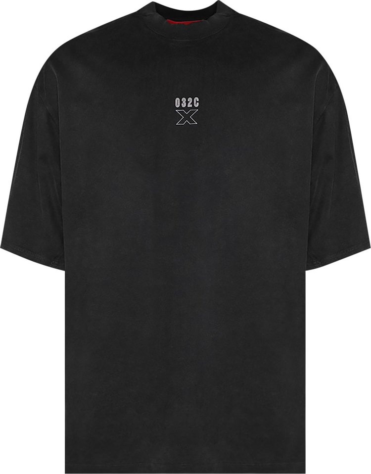 032C X Layered T-Shirt 'Faded Black'