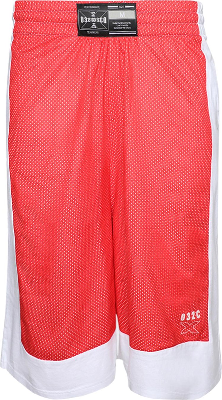 032C Lax Layered Shorts Red