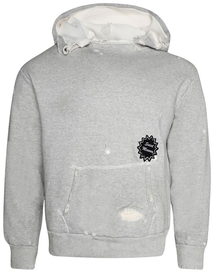 SAINT Mxxxxxx Hoodie Double Face Grey