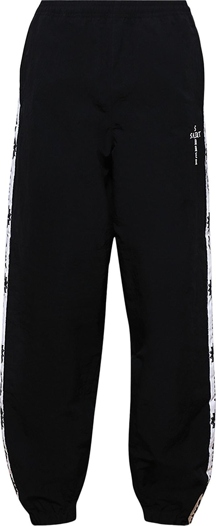 Saint Michael Track Pants Side Tape Black