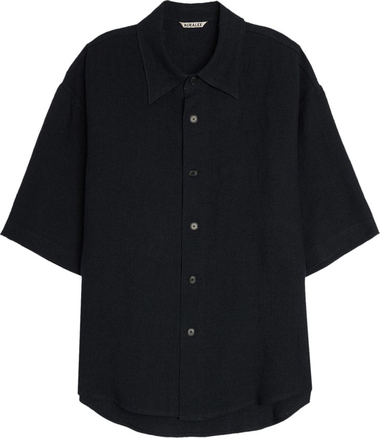 Auralee Half-Sleeve Shirt 'Dark Navy'