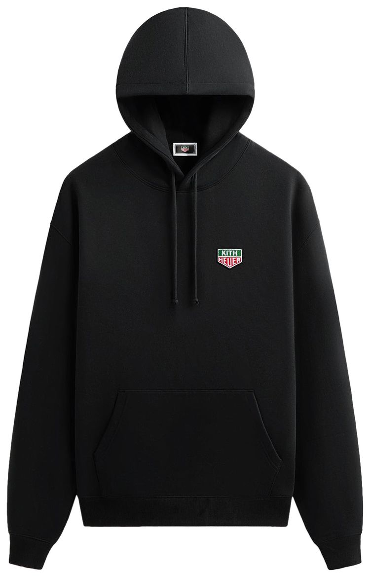Kith x TAG Heuer Formula Badge Williams III Hoodie Black