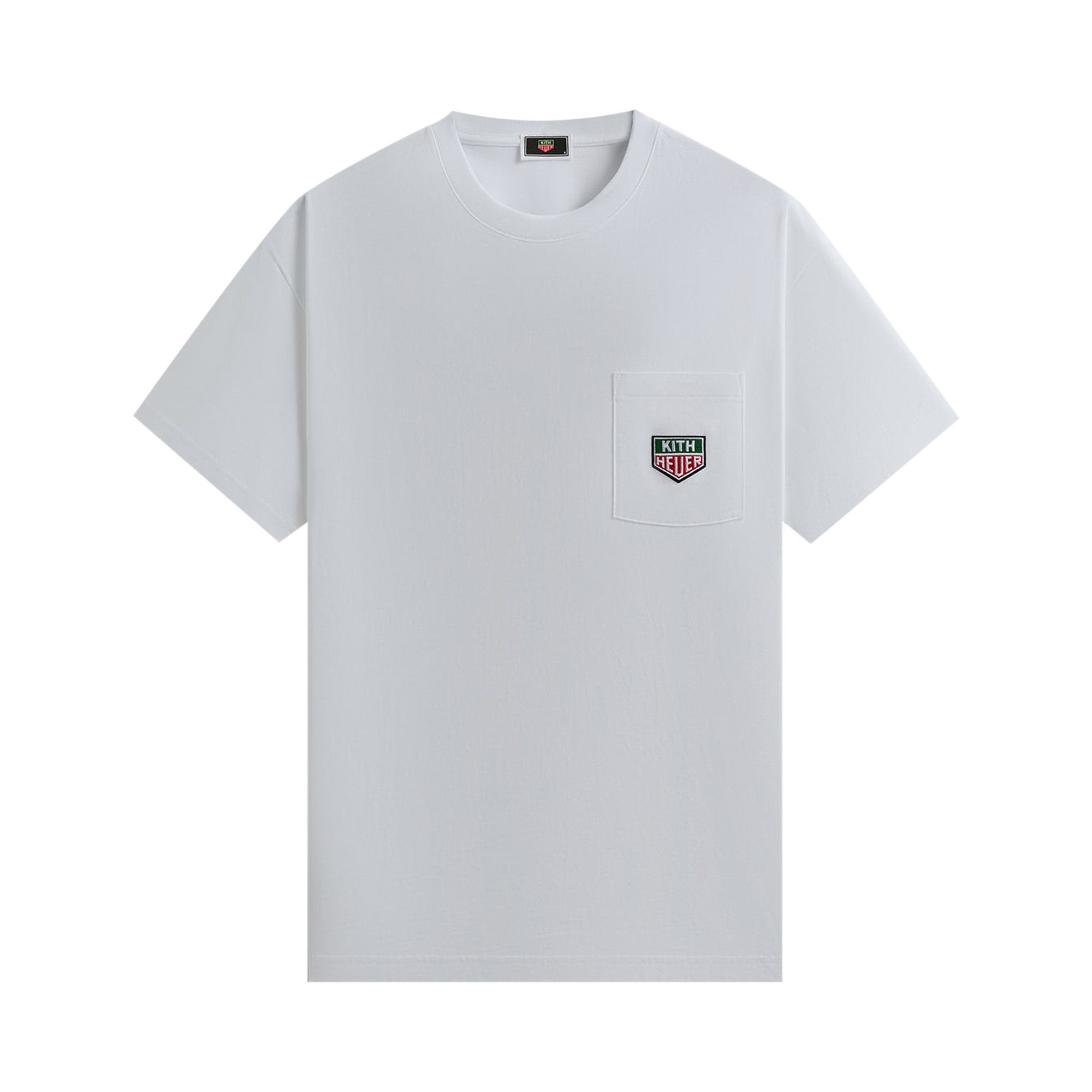 Buy Kith x TAG Heuer Formula 1 Badge Pocket Tee 'White