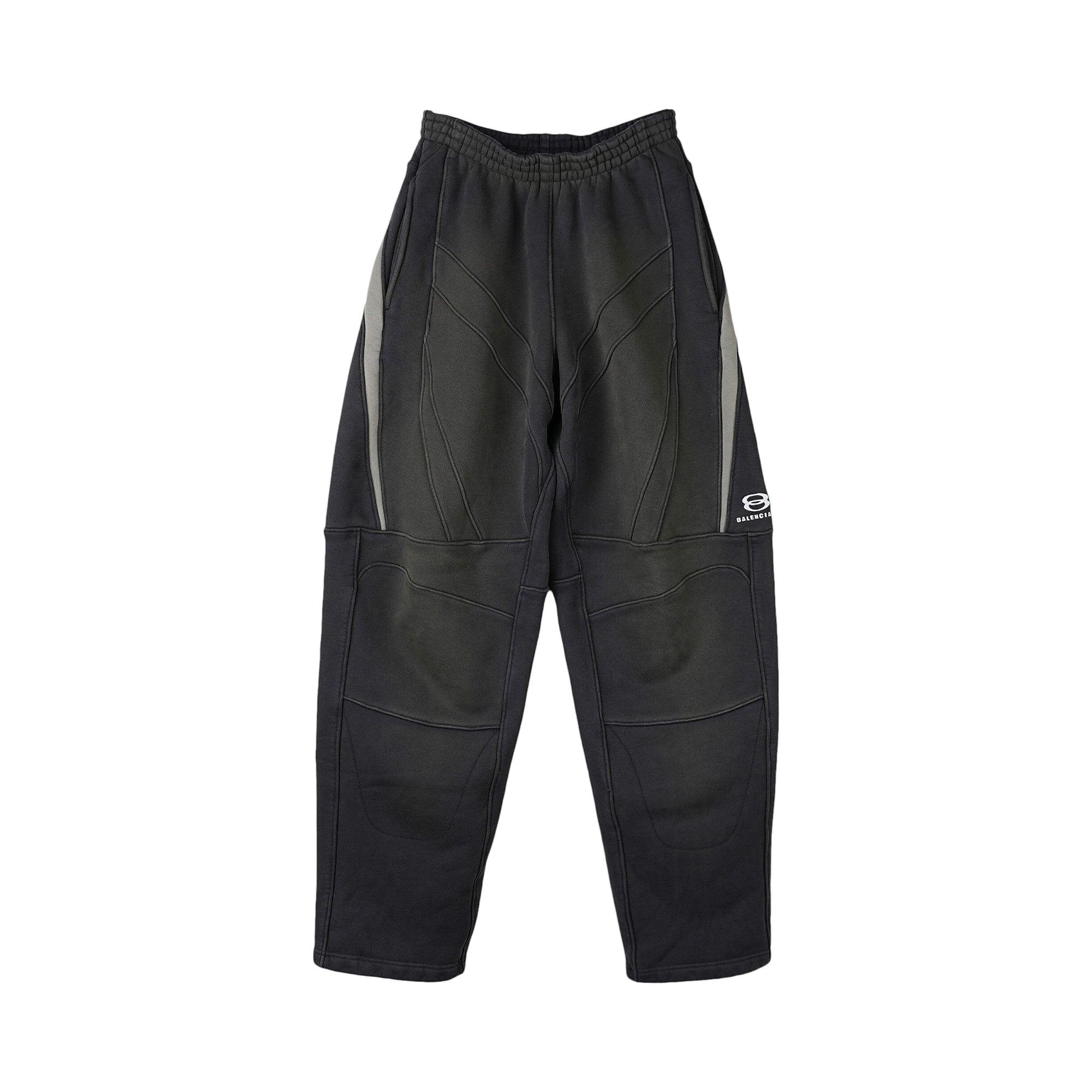 Buy Balenciaga Biker Sweatpants Black White 792575 TQVM2 1070 GOAT UK