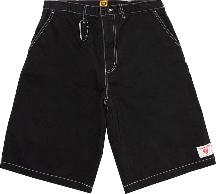 Human Made Baggy Shorts Black