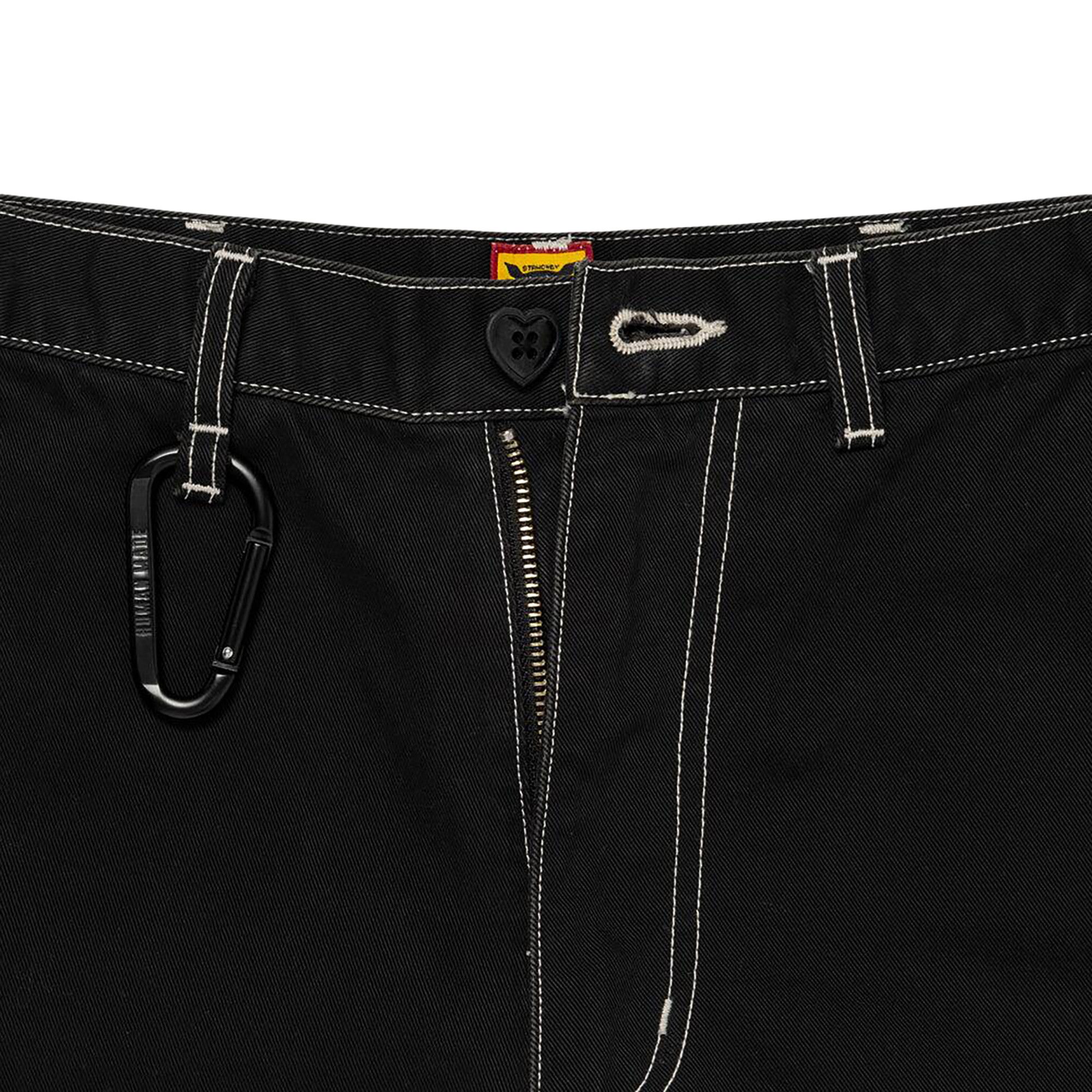 Buy Human Made Baggy Shorts 'Black' - HM27PT020 BLAC | GOAT