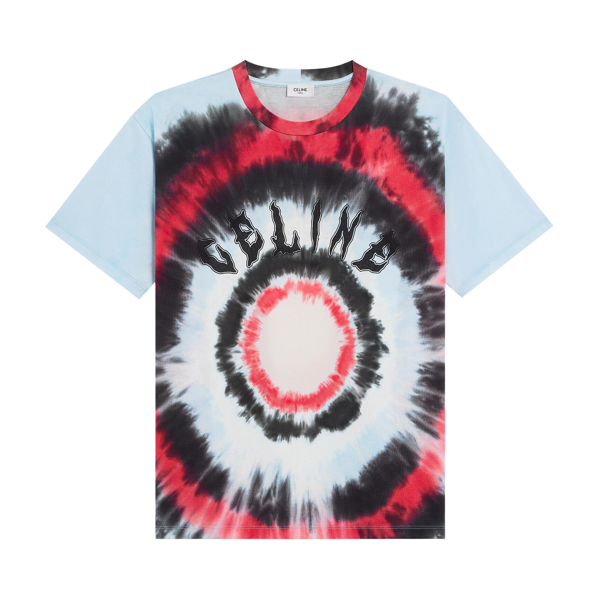 CELINE｜SHORT-SLEEVED ROUND NECK T-SHIRTS (2X65M871W 01R CELINE｜SHORT-SLEEVED ROUND NECK T-SHIRTS (2X65M871W 01R