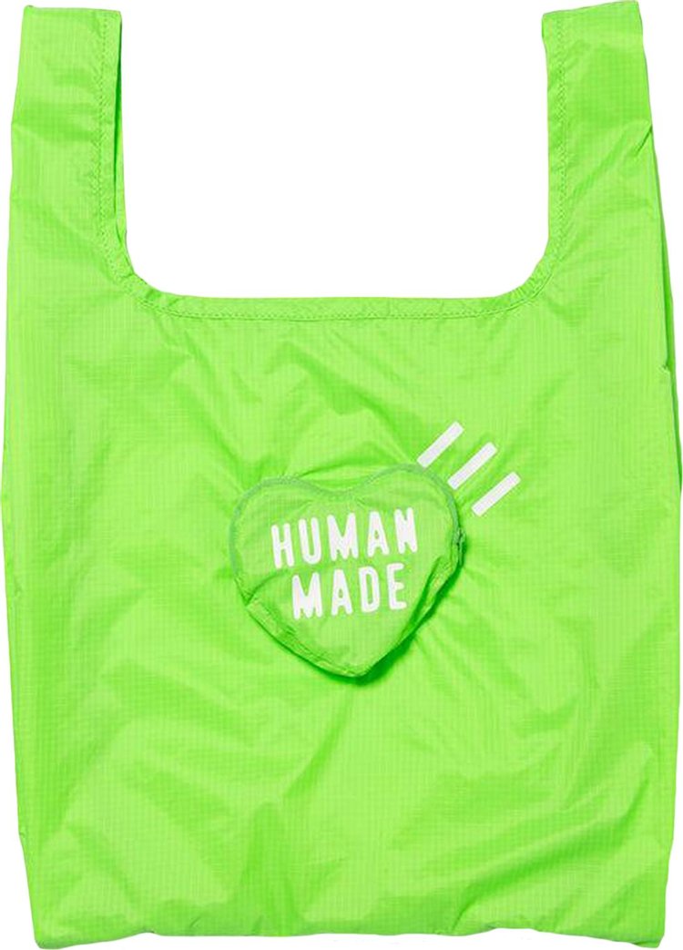 Human Made Heart Shopper Bag 'Green'