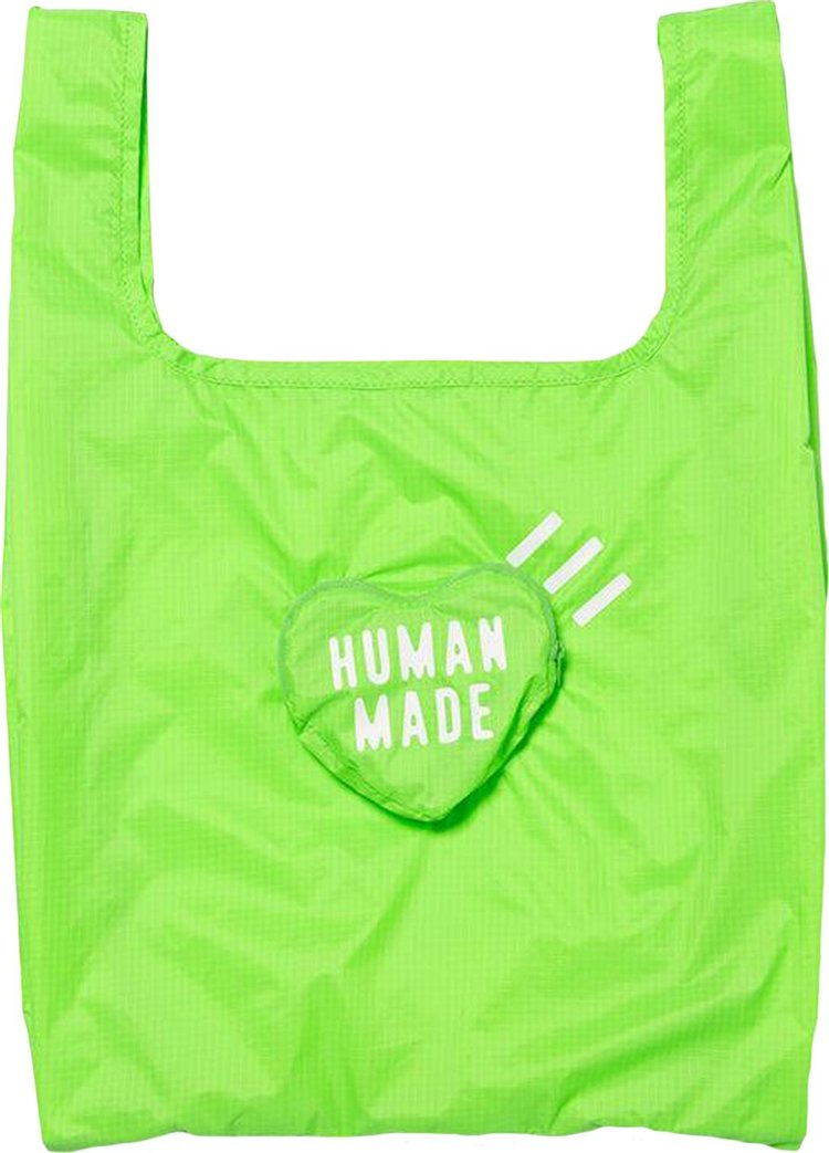 Human Made Heart Shopper Bag Green