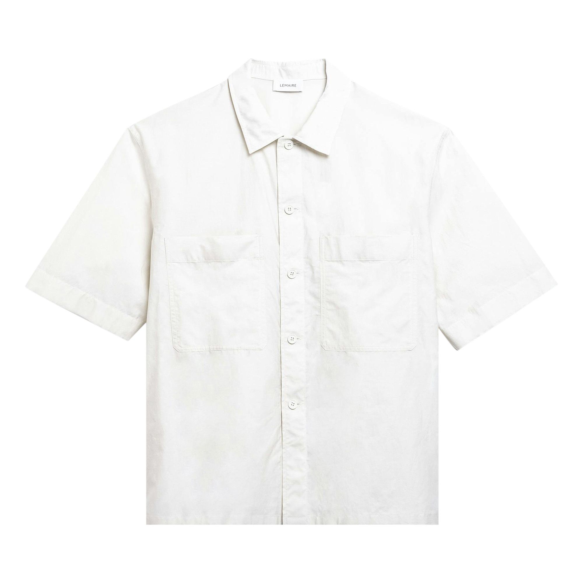 Buy Lemaire Short-Sleeve Pyjama Shirt 'Pale Mastic' - SH1093
