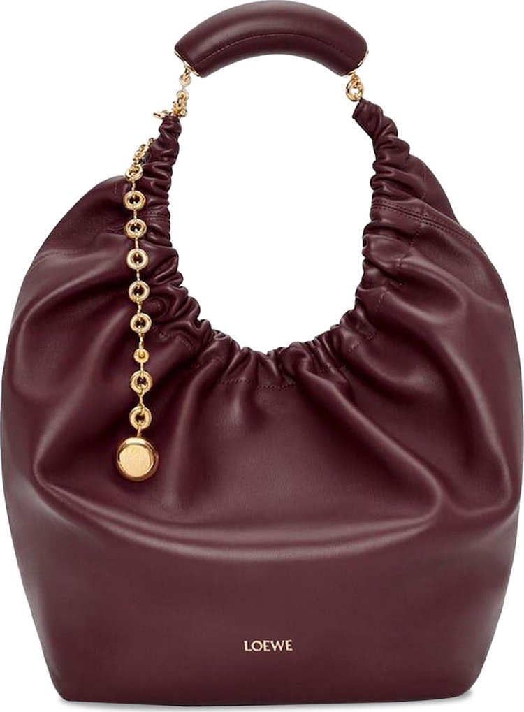 Loewe Squeeze Small Bag Dark Burgundy