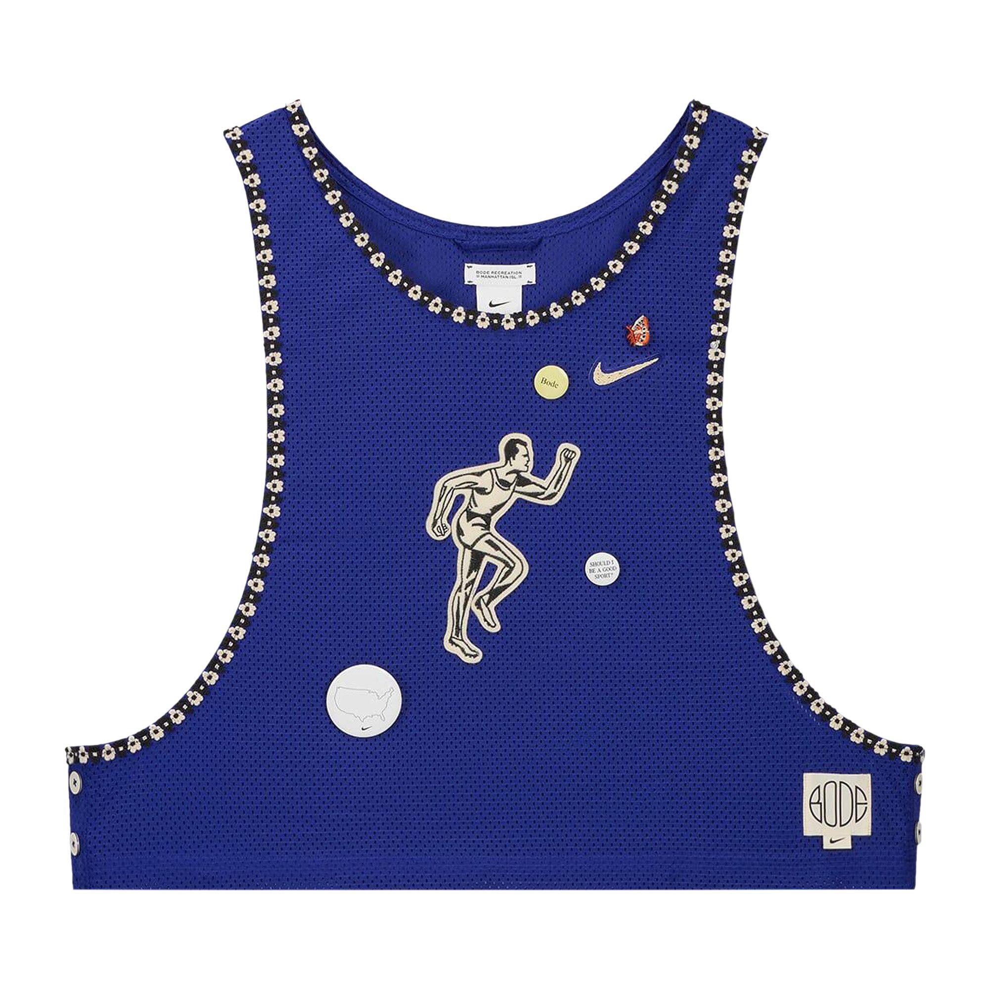 Buy Nike x Bode Rec Scrimmage Pinny 'Deep Royal Blue' - FJ0223 455