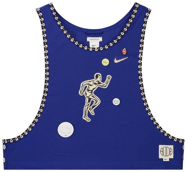 Nike x Bode Rec Scrimmage Pinny Deep Royal Blue