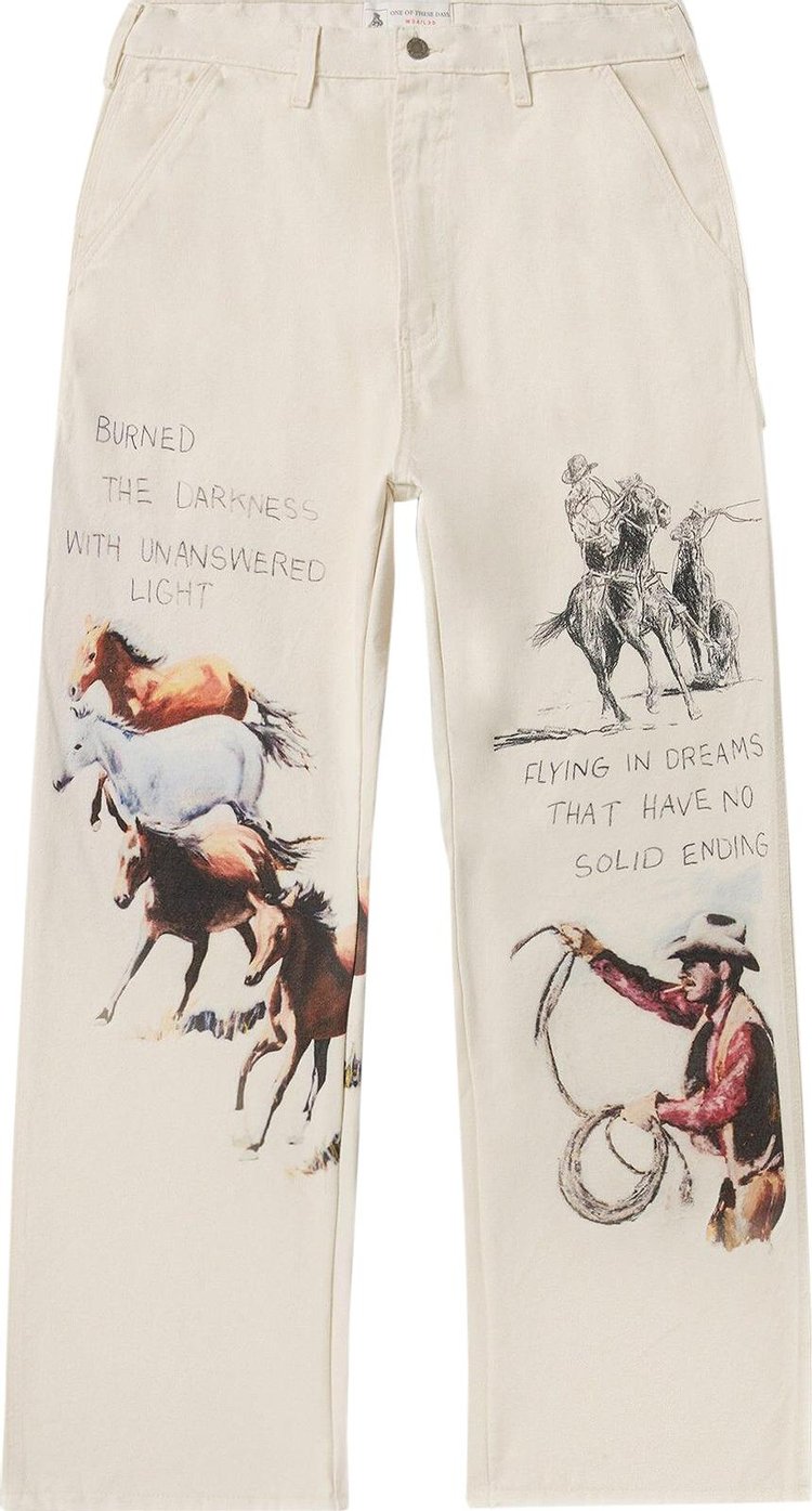 One Of These Days Fort Courage Painter Pants 'Canvas'