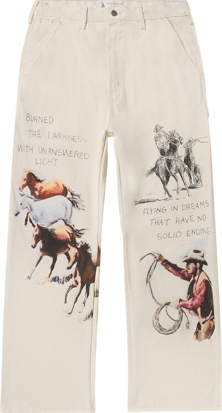 One Of These Days Fort Courage Painter Pants Canvas