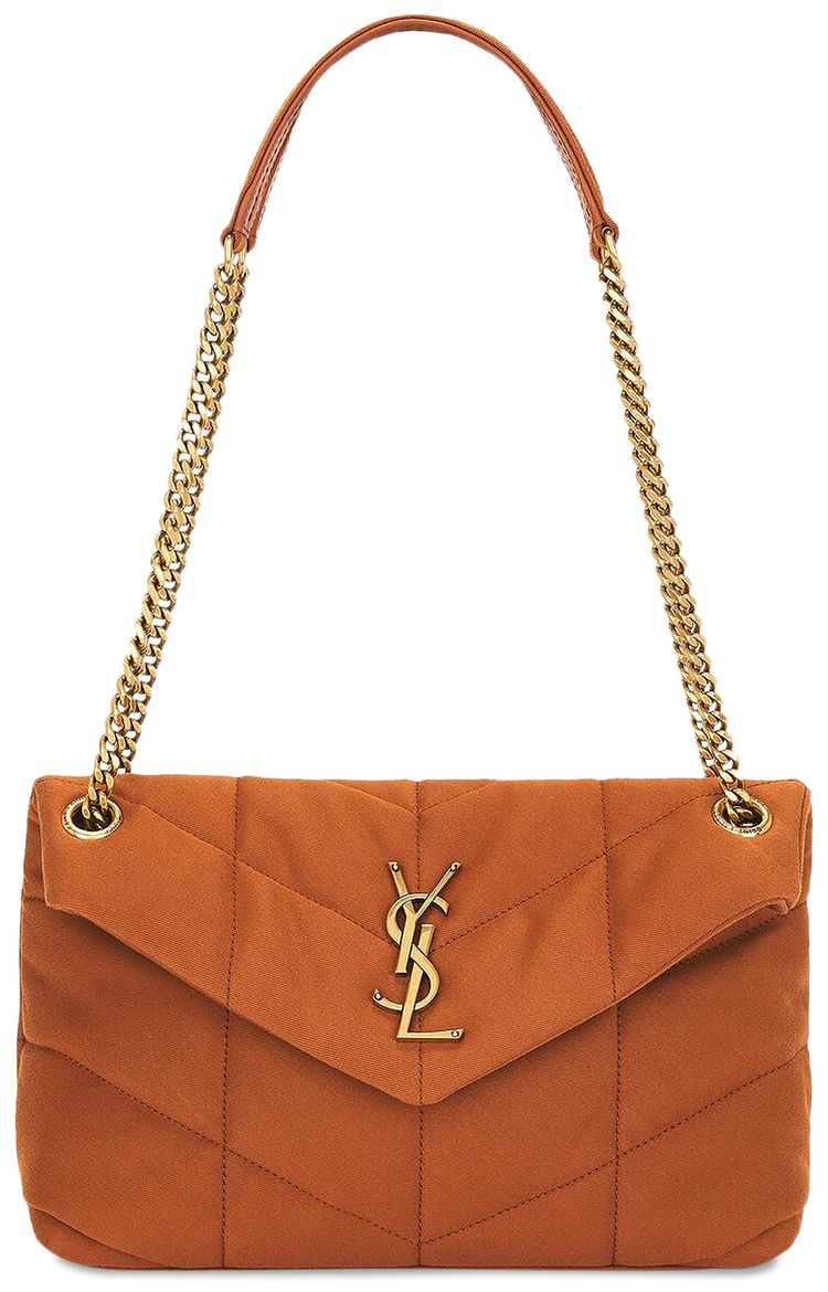 Saint Laurent Puffer Small Hot Rust