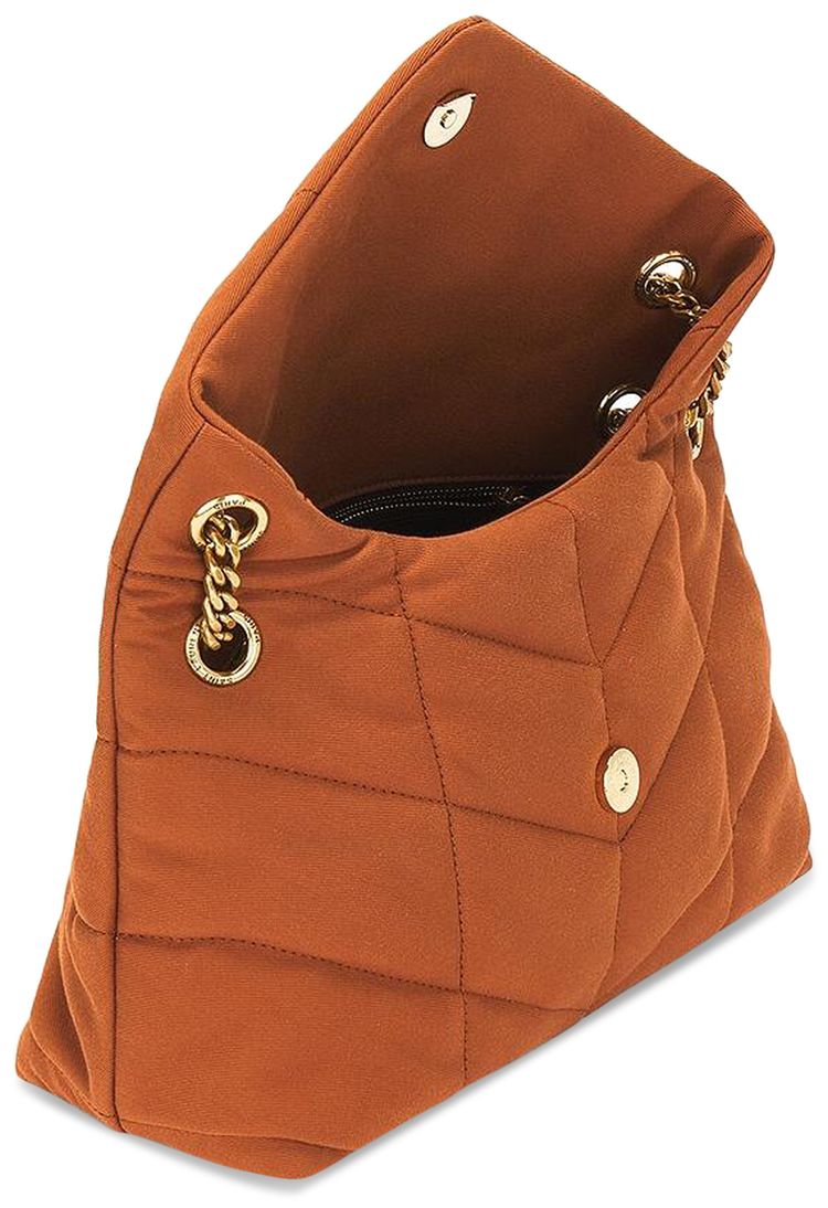 Saint Laurent Puffer Small Hot Rust