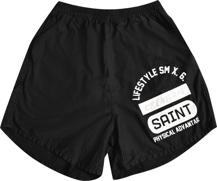 Saint Michael Easy Shorts 'Black'