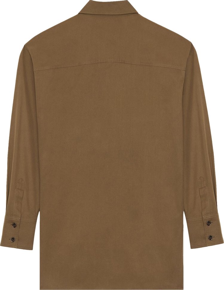 Saint Laurent Saharienne Shirt Ecorce