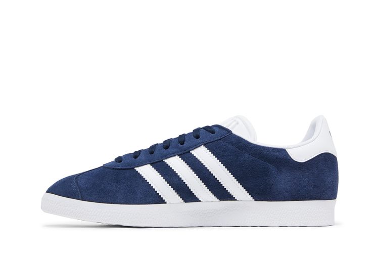 adidas gazelle silver green womens adidas Originals Gazelle - Core Navy/Orange/Core White - Trainers main image 0