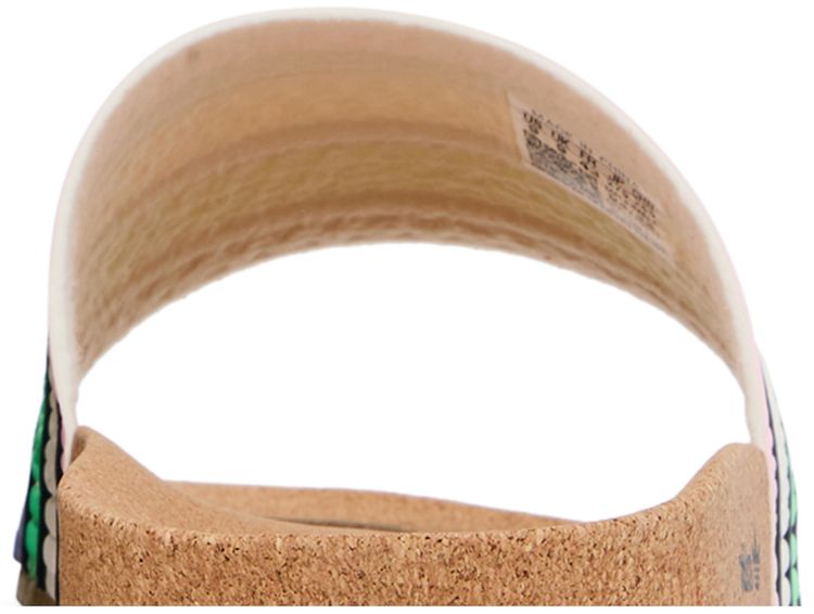 Adidas Adilette Slide Cork   Pulse Mint Legend Ink