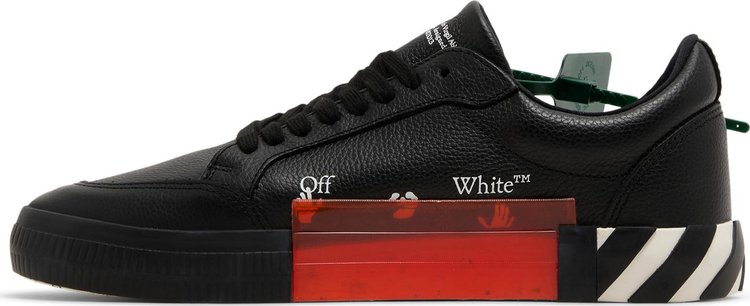 Off White Vulc Sneaker Black White