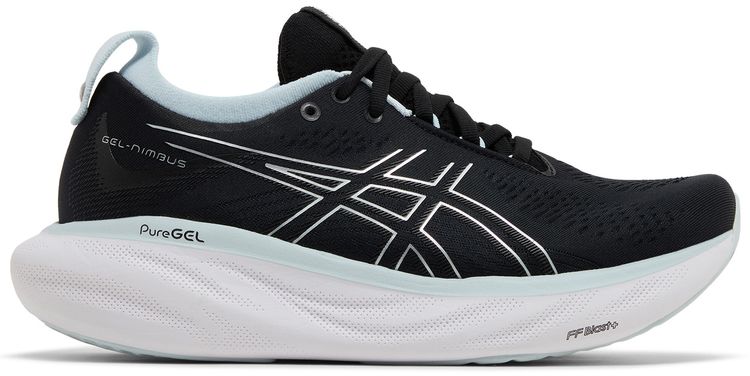 Asics Wmns Gel Nimbus 25 Black Reborn Blue