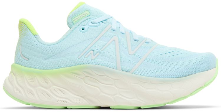 New Balance Wmns Fresh Foam X More v4 Wide Blue Green Aura
