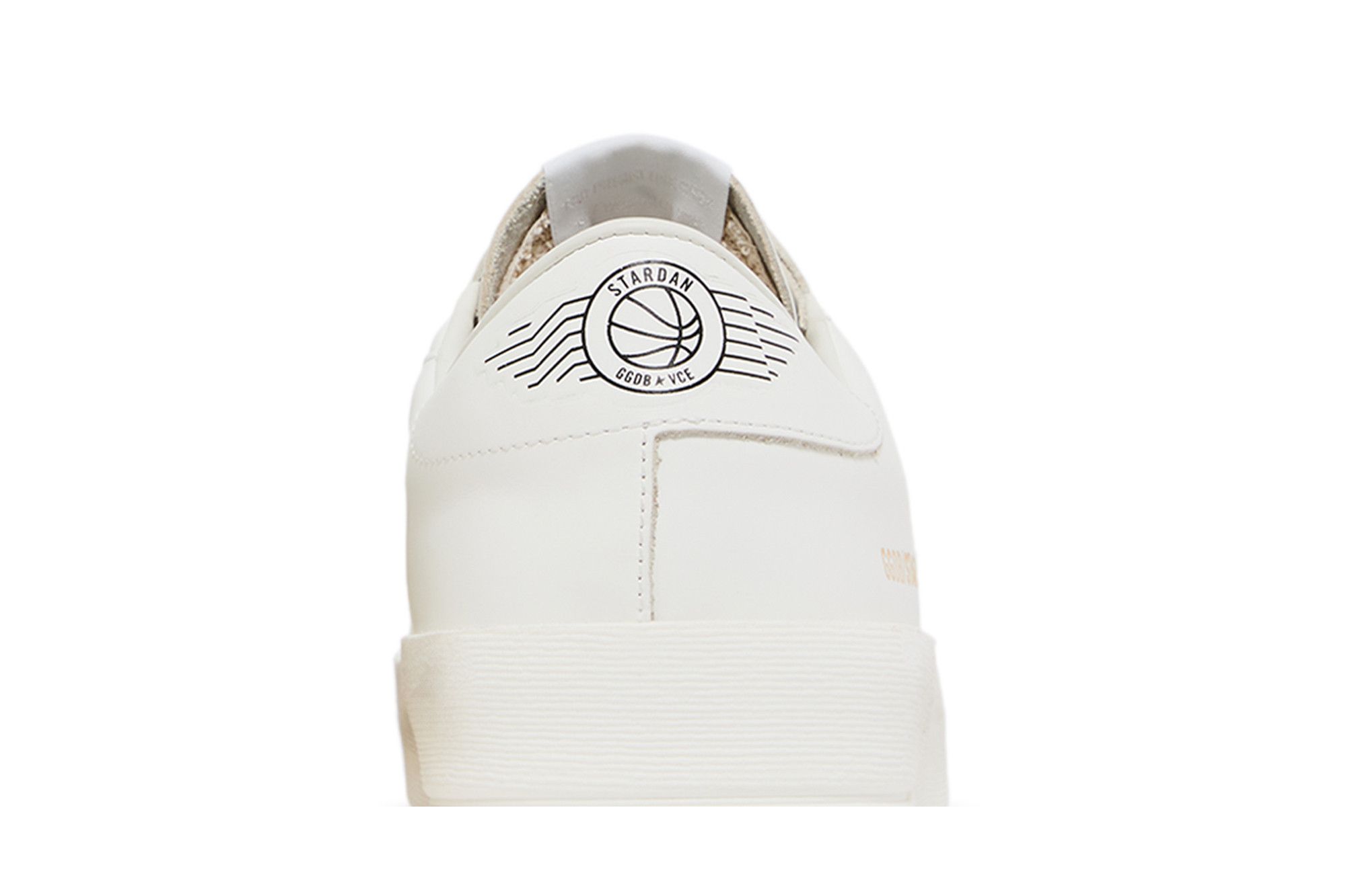 Golden ｜SNEAKERS (GMF00128 F000566 10100) Men's Stardan in white leather