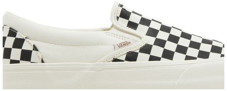 Vans Slip On VR3 Black Marshmallow Checkerboard