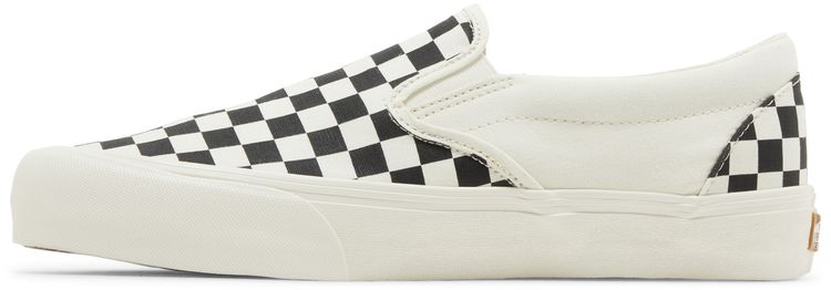 Vans Slip On VR3 Black Marshmallow Checkerboard