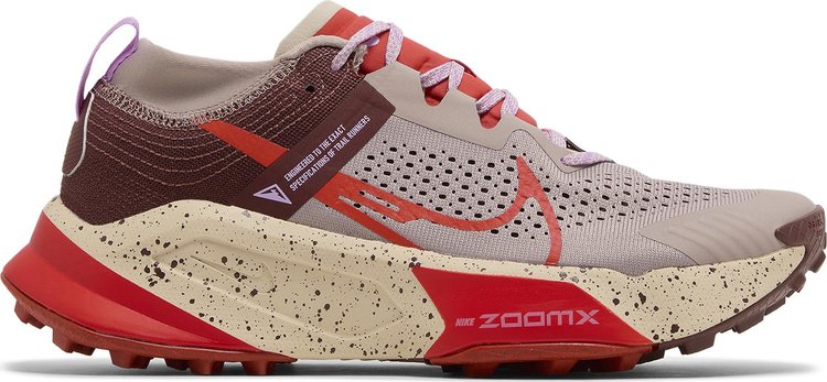 Wmns ZoomX Zegama 'Diffused Taupe Picante Red'