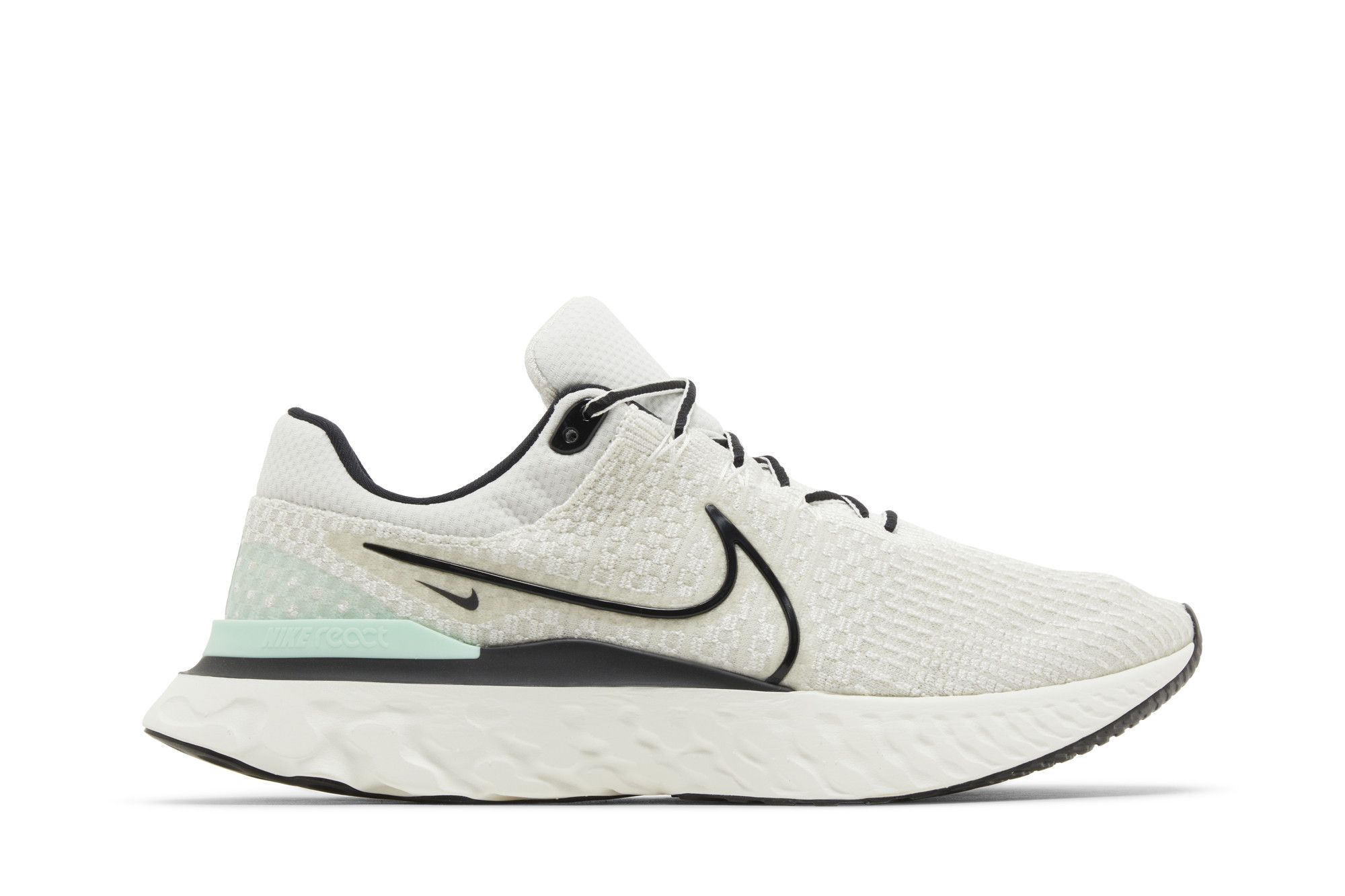React infinity run flyknit white/iced lilac/pistachio frost/black new arrivals