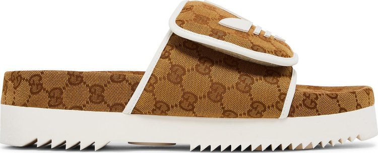 Adidas x Gucci Slide Sandal Mesa GG Monogram