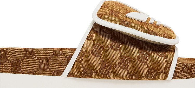 Adidas x Gucci Slide Sandal Mesa GG Monogram