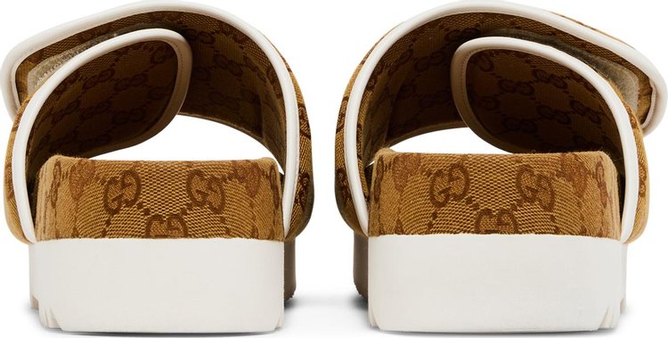 Adidas x Gucci Slide Sandal Mesa GG Monogram