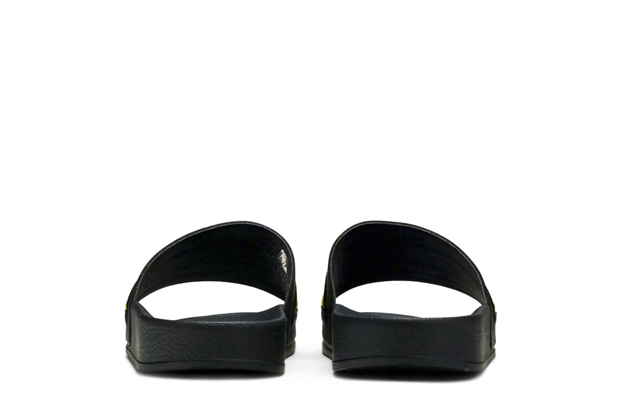 サンダル・ミュール Bulky Slides - Off White - Black/Yellow - Leather Buy Off-White Sliders 'Black Yellow' - OMIC001R21MAT002 1018