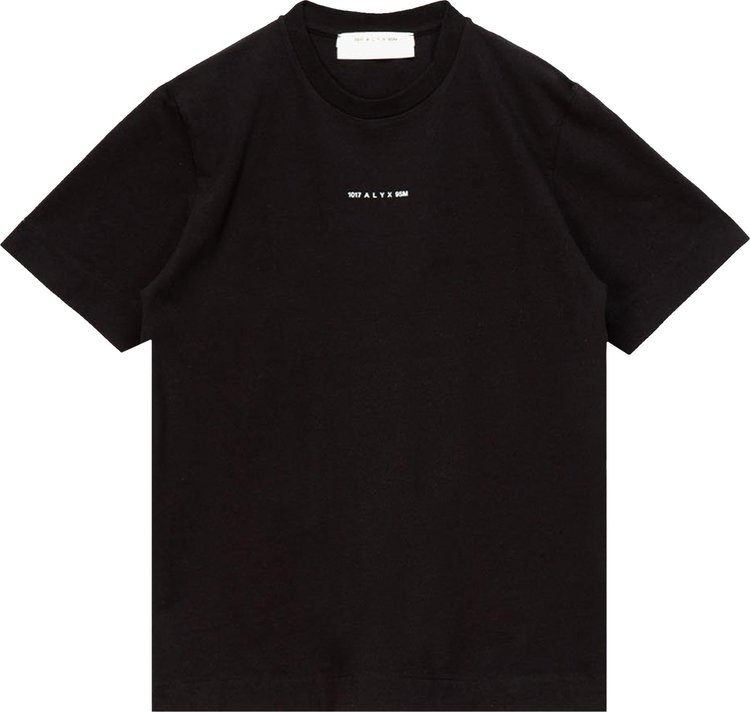 1017 ALYX 9SM Collection Name Short-Sleeve Tee 'Black'