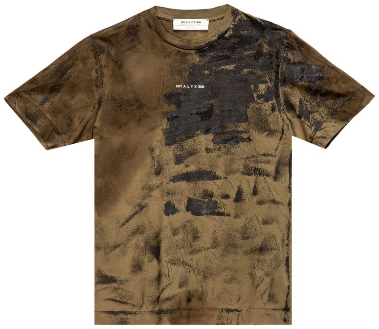 1017 ALYX 9SM Change Of Heart Tee Camo Dark Olive
