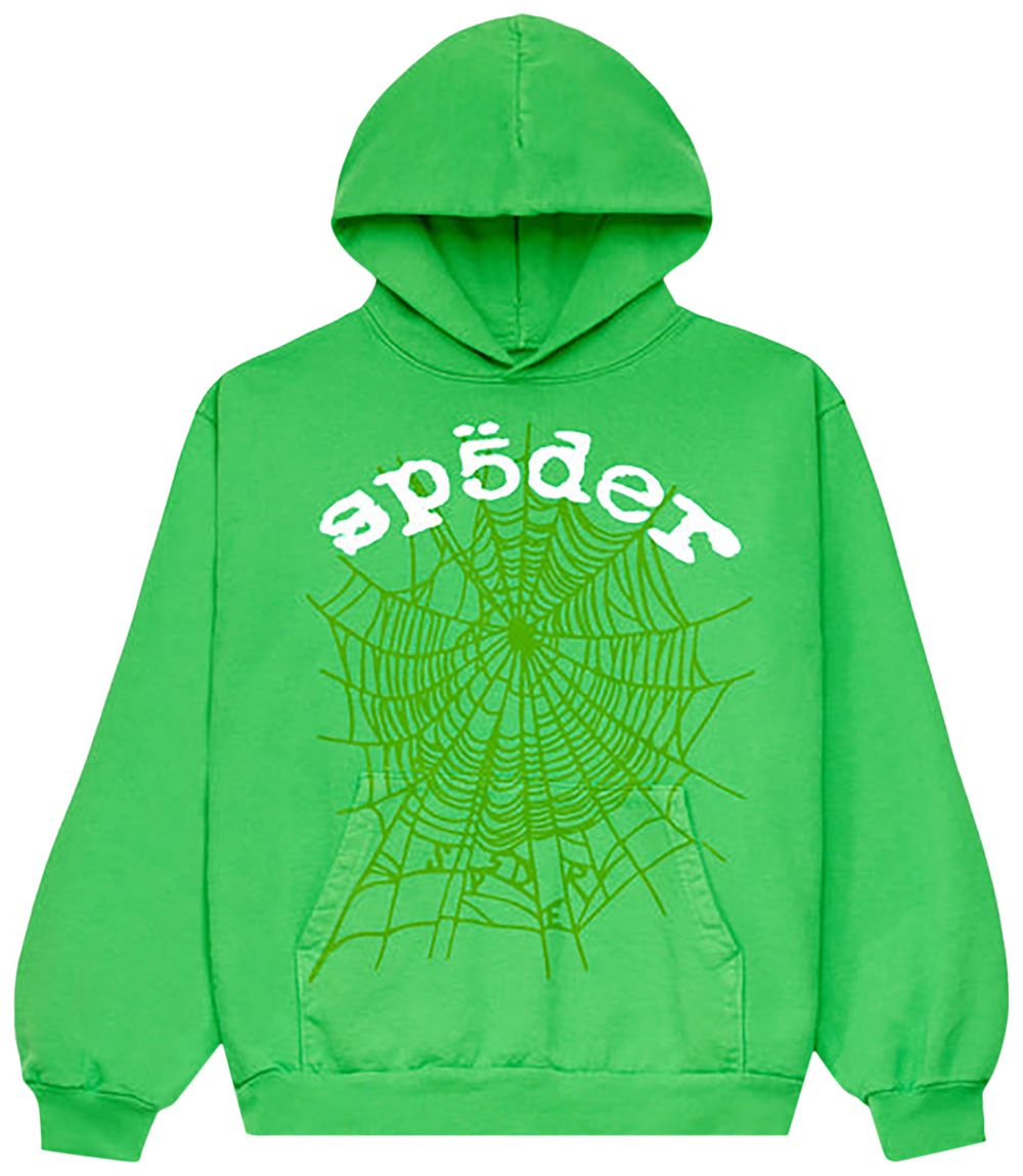 Buy Sp5der Legacy Hoodie #39 Green #39 M01SS001W2GW GOAT