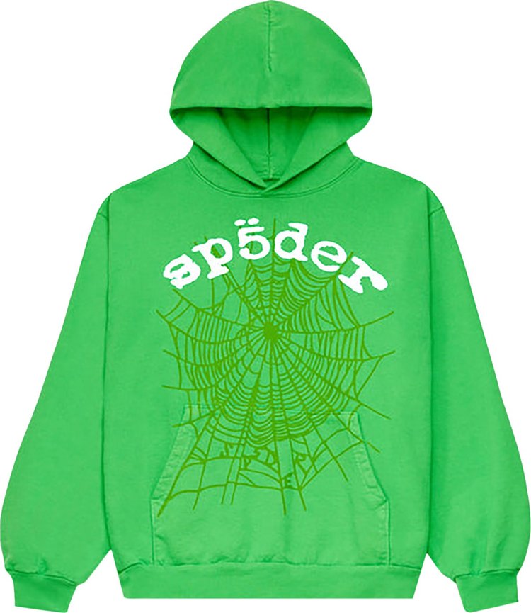 Sp5der Legacy Hoodie Green