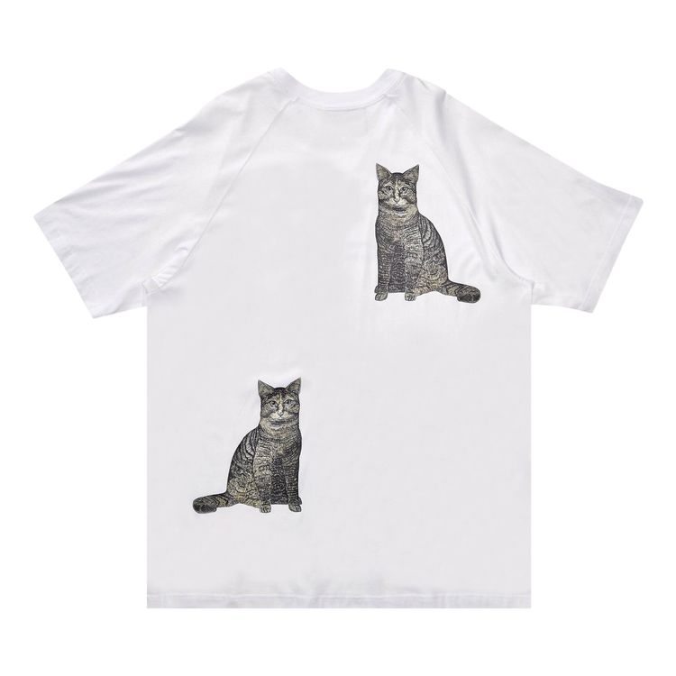 Song for the Mute Cats Raglan Tee White