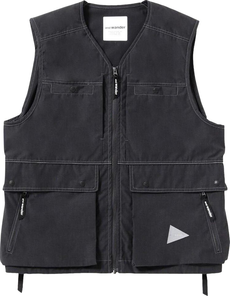 And Wander Tough Aramid Vest Charcoal