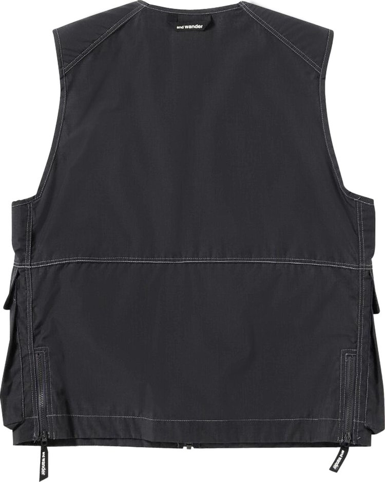 And Wander Tough Aramid Vest Charcoal