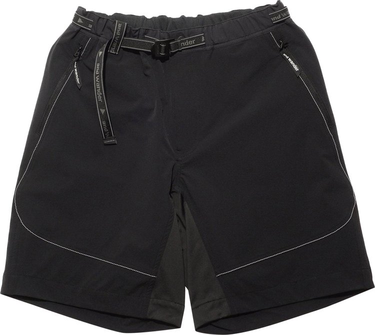 And Wander Trek Short Pants 3 Black