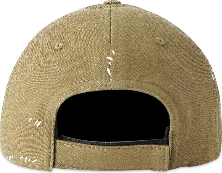 Marni Logo Embroidered Hat Beige